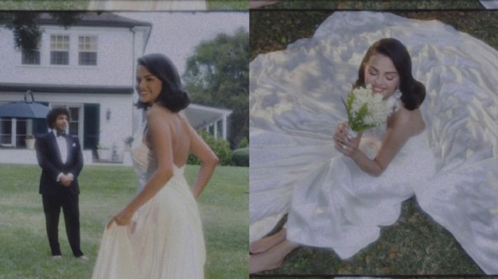 Esta es la firma detrás del millonario vestido de novia de Selena Gómez